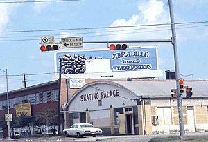 The Armadillo World Headquarters in 1976 ArmadilloWorldHQ.jpg