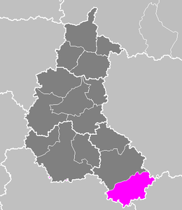 Arrondissement di Langres – Localizzazione