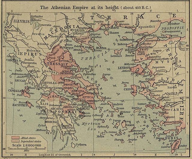Athenian empire.