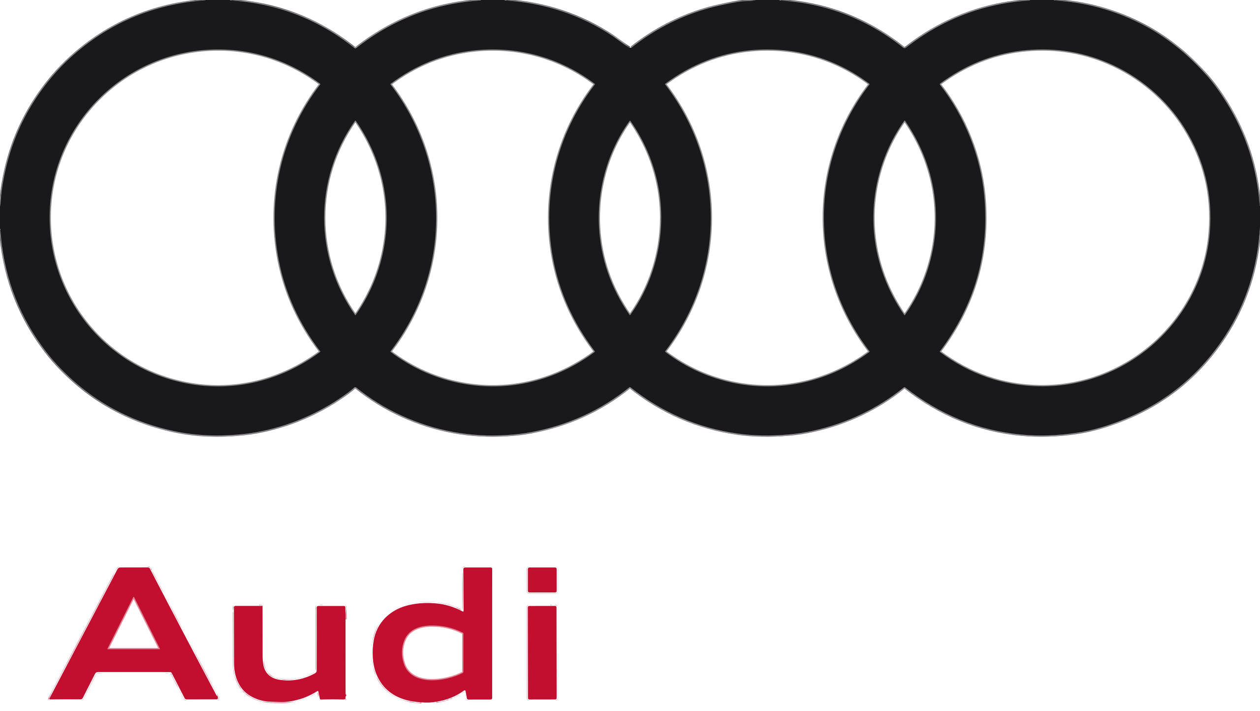 Audi Four Circles Macro Logo On White Car Background Stock Photo - Download  Image Now - iStock