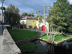 Forja del herrero junto al río Aughrim