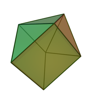 Augmented triangular prism Johnson solid