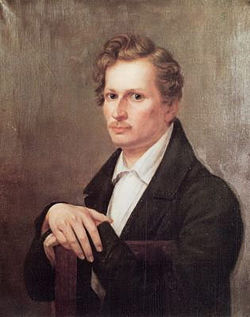 Moritz Rugendas: August von Platen-Hallermünde, noin 1830.