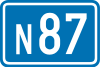 Image illustrative de l’article Route nationale 87 (Belgique)