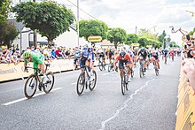 Arrivée du Tour de France 2021. Photo : Benjamin Steimes - Châteauroux Métropole