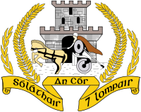 Insigna irlandeză de transport Corps.svg