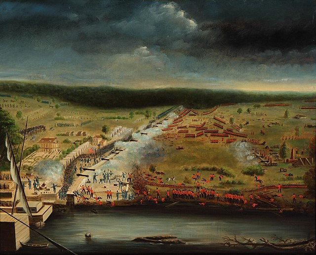The Battle of New Orleans, at which the regiment carried out a successful attack, January 1815