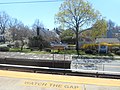 One last shot of Floral Park, where a sign along the Hempstead-bound tracks directs commuters either to New York or "Points East."