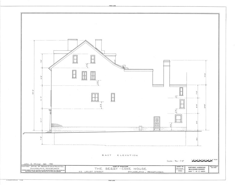 File:Berry-Coxe House, 413 Locust Street, Philadelphia, Philadelphia County, PA HABS PA,51-PHILA,168- (sheet 7 of 10).tif