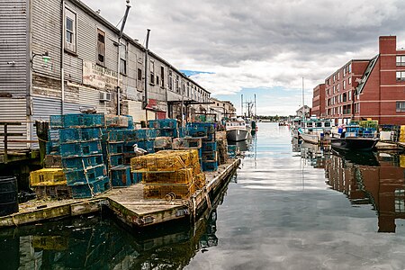 Between Custom House Wharf and Portland Pier