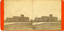 Bibb Company Mill No. 2, Oglethorpe Street, circa 1877, Macon, Ga. Bibb Company Mill No. 2, Oglethorpe Street, circa 1877 - DPLA - 5a5695881fa8d9ff381acd7425c6a1a0.jpg