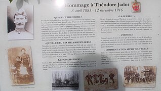 Hommage à Théodore Jadot.