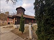 Wooden church in Enculești