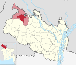 Location of Boda Bordeshpur