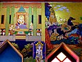 Bodh Gaya - Wat Thai - Wall Murals (9228450184).jpg