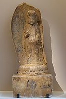 Bodhisattva Avalokiteśvara, Western Wei, Musée Guimet