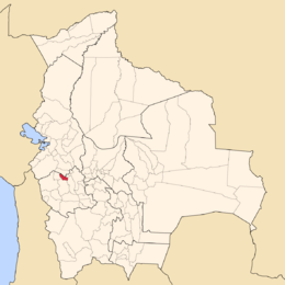 Province de Nor Carangas - Localisation