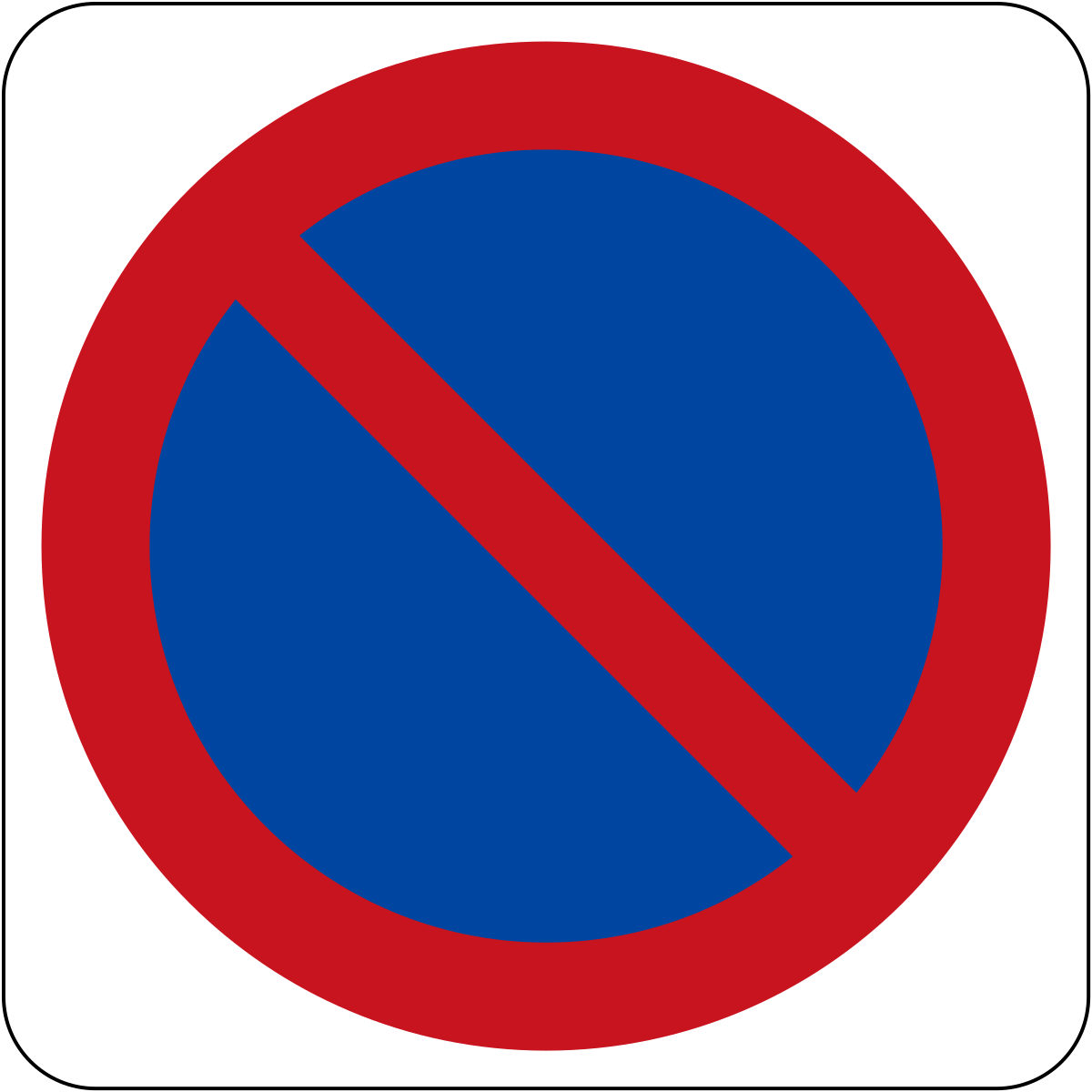 Дорожный знак круг синий перечеркнутый. Дорожный знак стоянка запрещена. Значок стоянка запрещена. Круглый знак. Запрещающие дорожные знаки.