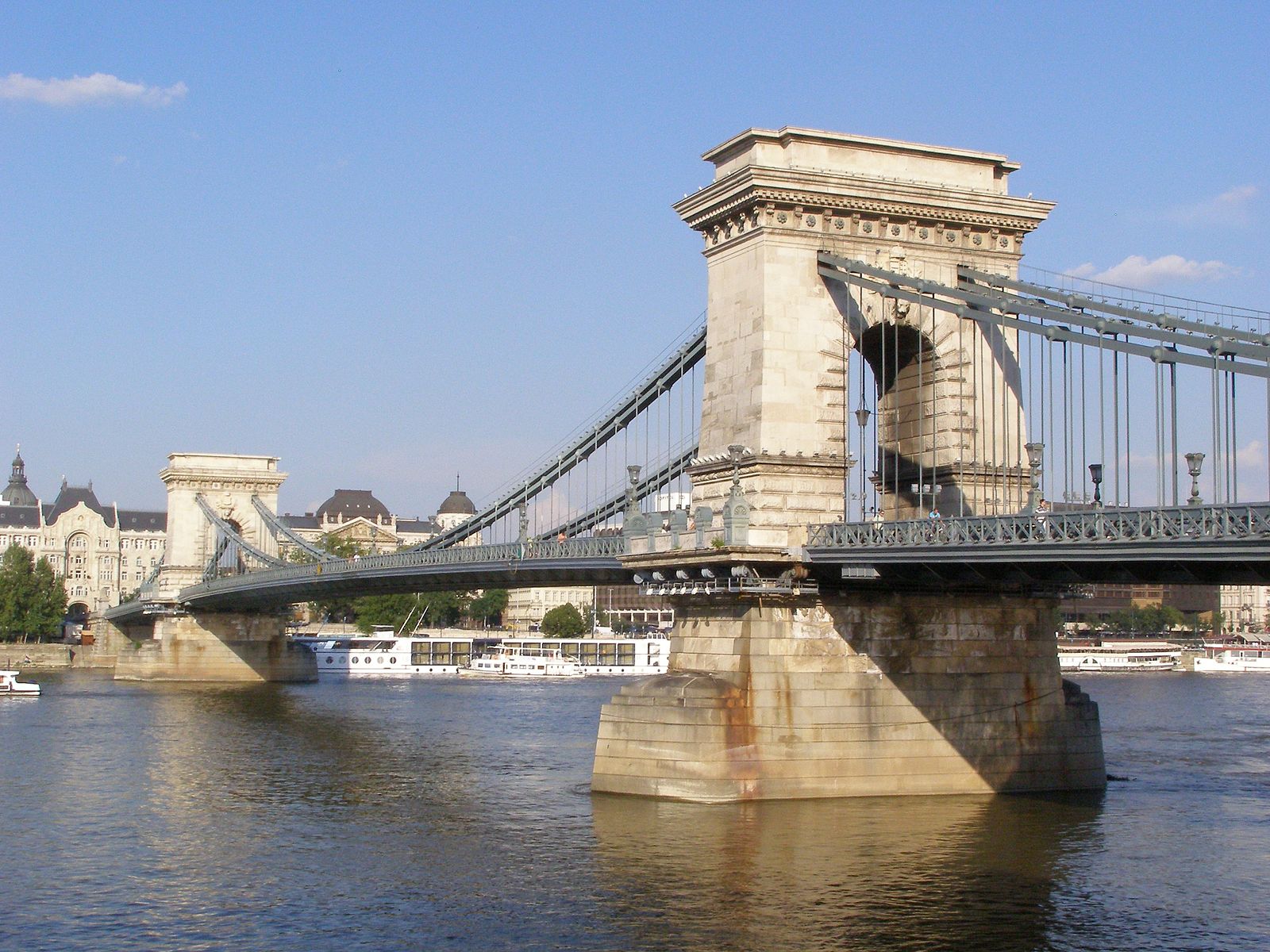 Висячий мост Будапешт