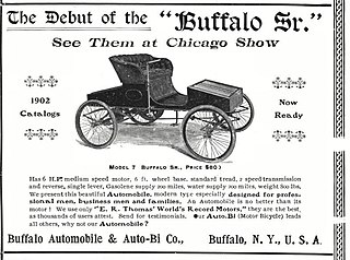 <span class="mw-page-title-main">Buffalo (1901 automobile)</span> Defunct American motor vehicle manufacturer