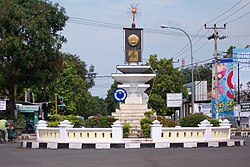 Adipura monument in Indramayu