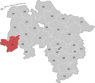 <span class="mw-page-title-main">Mittelems (electoral district)</span> Federal electoral district of Germany
