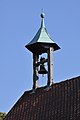 Deutsch: Glockenstuhl der Walpurgiskapelle der Nürnberger Burg in Nürnberg-St. Sebald. This is a picture of the Bavarian Baudenkmal (cultural heritage monument) with the ID D-5-64-000-309 (Wikidata)