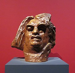 Tête monumentale de Balzac