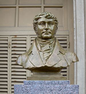 Bust to Manuel Belgrano, Tandil, Argentina