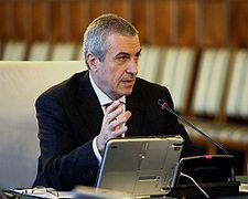 Călin Popescu-Tăriceanu at a government meeting.jpg