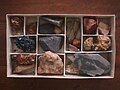 Caja de minerales y rocas