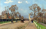 Camille Pissarro - The Avenue, Sydenham (1871).jpg