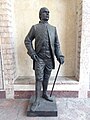 Capitán José Velázquez de Lorea, escultura de Abraham González