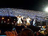 Cavalcada de reis de Barcelona 2018, vista a la plaça de Catalunya.