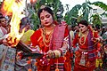 Celebrating Raas lila festival in Bangladesh 10