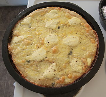 Keju pizza