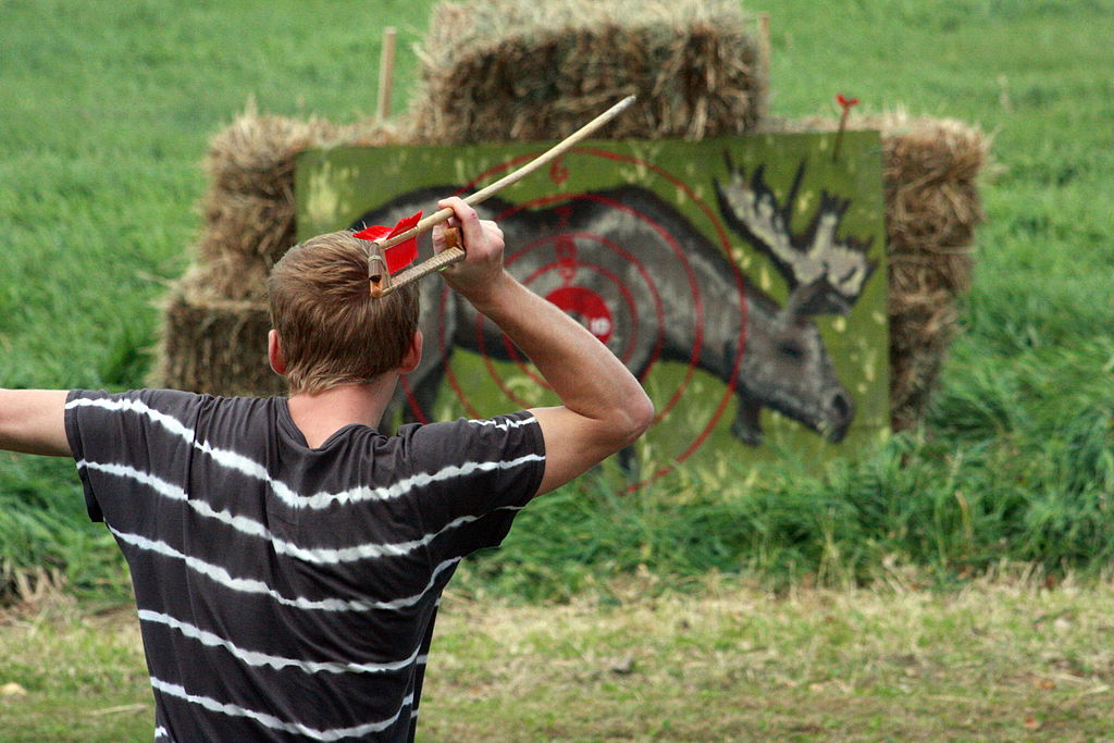 Chimney point atlatl competition