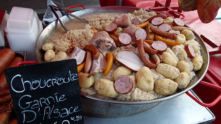 Sauerkraut, Alsace-style