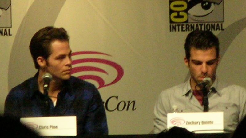 File:Chris Pine & Zachary Quinto at WonderCon 2009.JPG