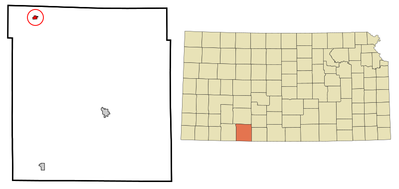 File:Clark County Kansas Incorporated and Unincorporated areas Minneola Highlighted.svg