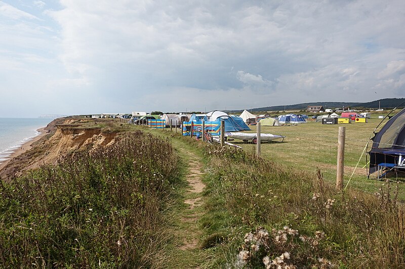 File:Coastal path at Grange Farm camp site - geograph.org.uk - 4629730.jpg