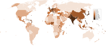 Bevolkerungsdichte Wikiwand