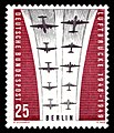 Възпоменателна марка по случай 10-годишнината от Берлинския въздушен мост, 1959 г.