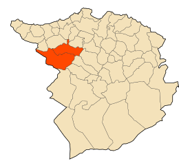 Distretto di Maghnia – Mappa