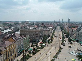 De Piac-straat, Debrecens hoofdstraat