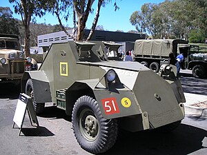Een Dingo Scout-auto