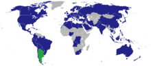 Thumbnail for List of diplomatic missions in Argentina