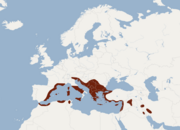 Aire de répartition du Murin de Capaccini