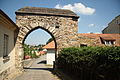 Čeština: Dolní brána opevnění v Jemnici, okr. Třebíč. English: Down gate of fortification of Jemnice, Třebíč District.