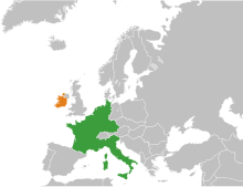 Imagen ilustrativa del artículo Adhesión de Irlanda a la Comunidad Económica Europea